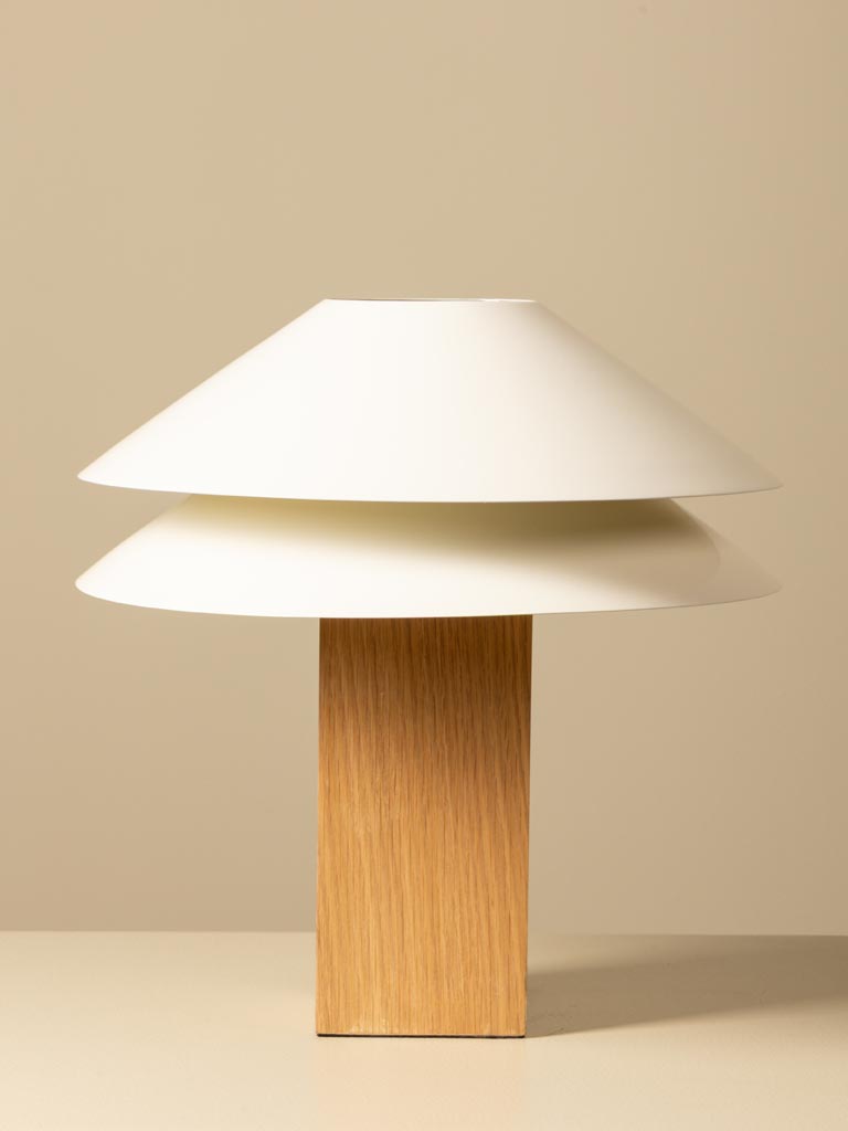 Lamp with double shade Doppia